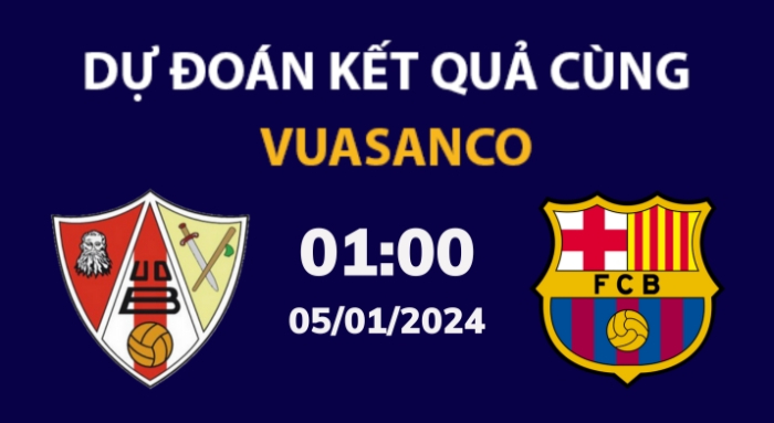 Soi kèo Barbastro vs Barcelona – 01h00 – 05/01 – Cúp Nhà Vua TBN